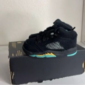 Nike Jordan 5 Retro - Aqua (TD) Baby/Toddler 4C